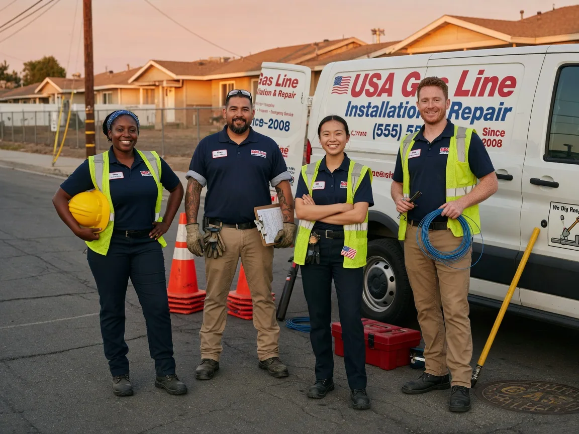 Gas Line Installation company in Levant, ME